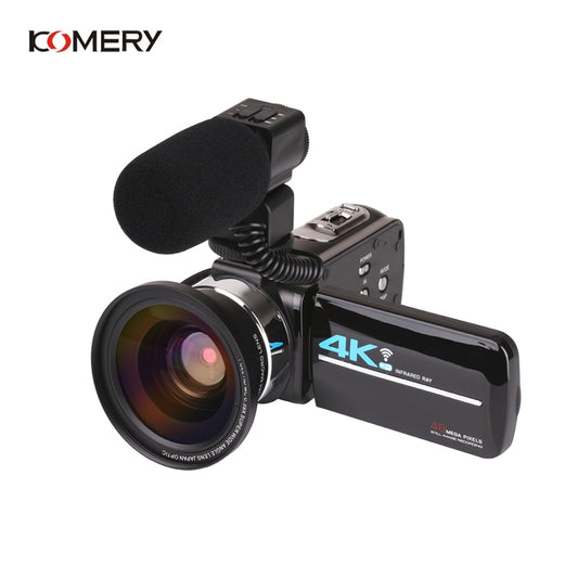 Lançamento Câmera KOMERY 4K para Live Online